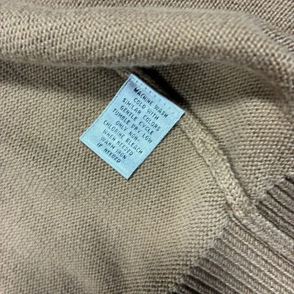 Cyprus Links 90s Golf Sweater Vest XL Chocolate Brown Fisherman Grandpa Indie - Picture 5 of 8